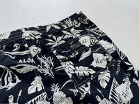 90s Polo RalphLauren Black Hawaiian Shorts XL