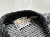 60s CAMPUS Mohair Cardigan Diamond XL Gray&Black – NO BURCANCY