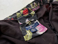Vintage Polo Sport Black Flower Shorts L