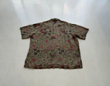 90s Polo RalphLauren Flower Linen Loop Shirt XL