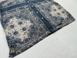 90s Polo RalphLauren VINTAGE CALDWELL Cross Paisley Loop Shirt XL