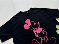 80s MickeyMouse Multi Color T-shirt XL
