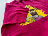 90s Haagen Dazs T-shirt XL ShockingPink