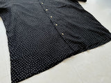 90s Polo RalphLauren CLAYTON Square Dot Black Shirt XL