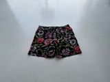 Vintage Polo Sport Black Flower Shorts L