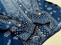 Vintage Polo RalphLauren Big Paisley Rayon L/S Shirt L