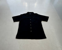 90s Polo RalphLauren CALDWELL Loop Shirt L Black