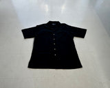 90s Polo RalphLauren CALDWELL Loop Shirt L Black