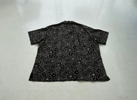 90s Polo RalphLauren CLAYTON Black Flower Shirt XXL