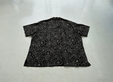 90s Polo RalphLauren CLAYTON Black Flower Shirt XXL