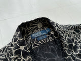 90s Polo RalphLauren CLAYTON Black Flower Shirt M