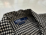 90s Polo RalphLauren Rayon Houndstooth Loop Shirt M