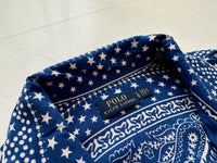 Vintage Polo RalphLauren Big Paisley Rayon L/S Shirt L