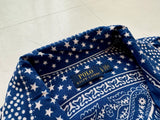 Vintage Polo RalphLauren Big Paisley Rayon L/S Shirt L