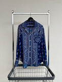 Vintage Polo RalphLauren Big Paisley Rayon L/S Shirt L
