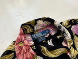 90s Polo RalphLauren Tropical Flower Rayon Loop Shirt L