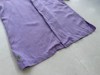 90s Polo RalphLauren CALDWELL Lavender Loop Shirt M