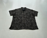 90s Polo RalphLauren CLAYTON Black Flower Shirt XXL