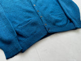 60s Rob Scot Mohair Cardigan M Turquoise