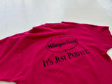 90s Haagen Dazs T-shirt XL ShockingPink