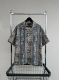 90s Polo RalphLauren Striped Paisley Loop Shirt XXL