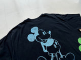 80s MickeyMouse Multi Color T-shirt XL