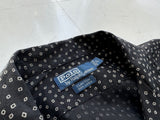 90s Polo RalphLauren SquareDot Shirt L Black