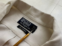 90s Polo RalphLauren CALDWELL Loop Shirt XL OffWhite