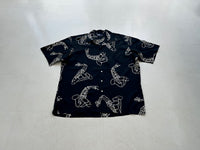 90s Polo RalphLauren Saxophon Rayon Loop Shirt L