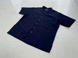 90s Vintage Polo RalphLauren “CALDWELL”Opencollar Shirt XXL Navy