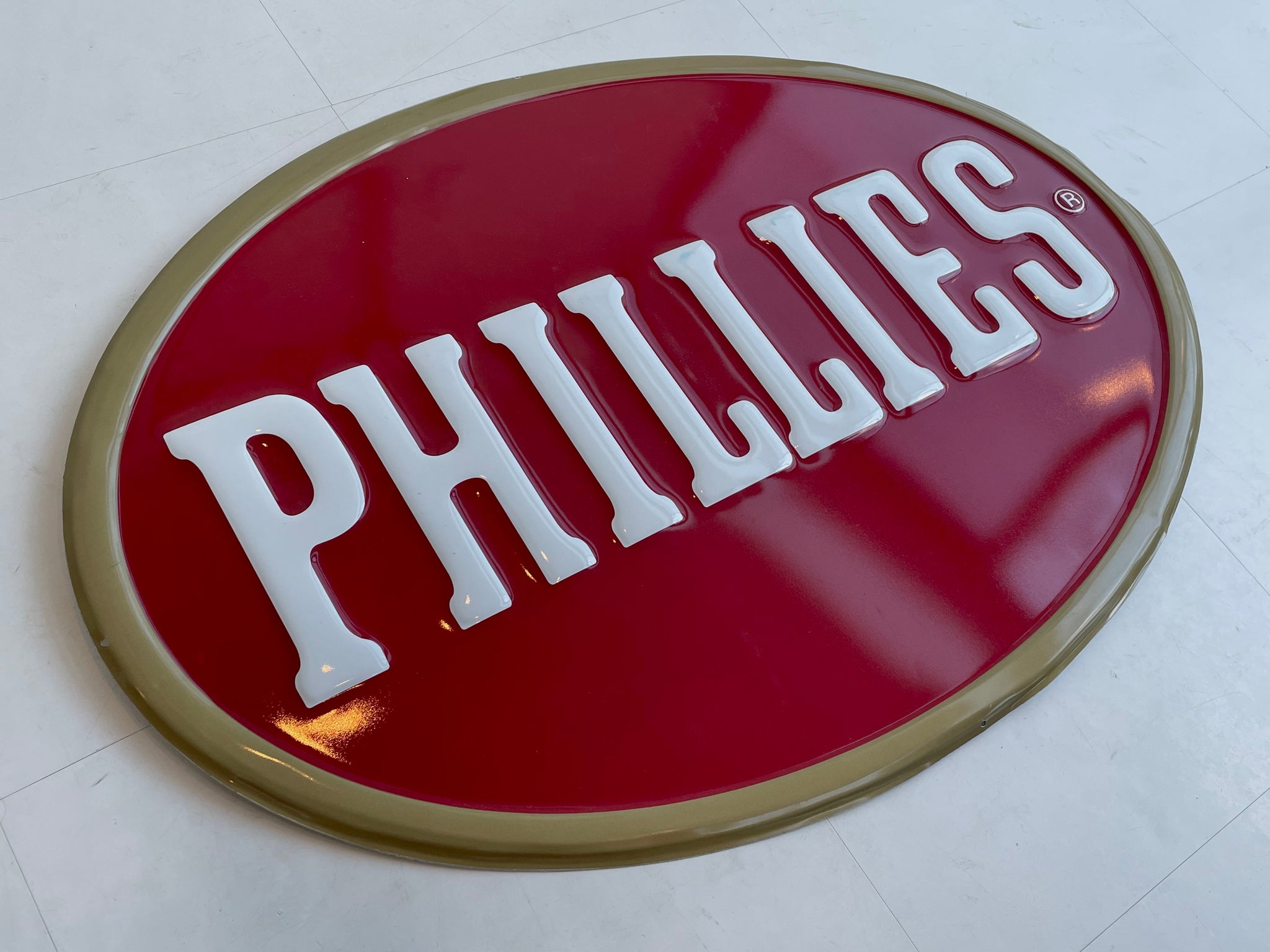 phillies blunt 特大看板メタルサインビンテージ