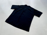 90s Vintage RalphLauren CALDWELL OpenCollar Shirt L Black