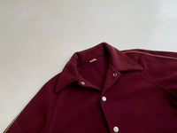 50s Vintage Varsity jacket Burgundy