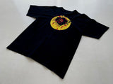 Vintage SmileyFace Gunshot T-shirt XL Black