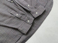 90s Vintage Ralph Lauren BENFORD Houndstooth L/S Shirt XL