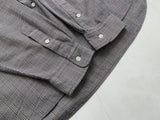 90s Vintage Ralph Lauren BENFORD Houndstooth L/S Shirt XL