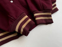 50s Vintage CCC Varsity jacket Burgundy