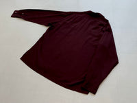 Vintage RalphLauren 50s Style 100% Rayon Shirt L ChocolateBrown