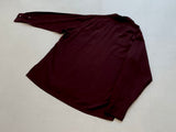 Vintage RalphLauren 50s Style 100% Rayon Shirt L ChocolateBrown