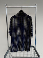 90s Vintage RalphLauren 100%Silk PolkaDot Shirt M