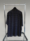90s Vintage RalphLauren 100%Silk PolkaDot Shirt M