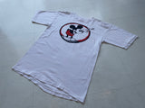 80s Vintage MickeyMouse Smoking T-shirt XL White