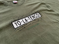 90s Vintage YO LA TENGO T-shirt L Khaki
