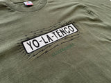 90s Vintage YO LA TENGO T-shirt L Khaki