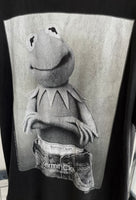 90s Vintage Kermit Clein T Shirt Black