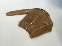 60s Dayton’s Mohair Cardigan XL MilkteaBrown