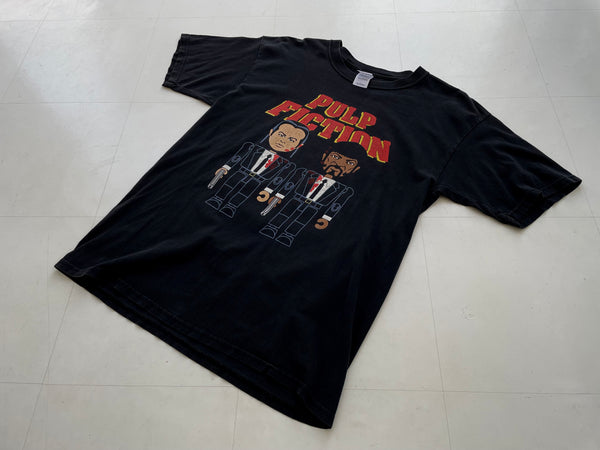 Vintage PulpFiction “Figure” T-shirt L Black