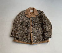 60s LAKELAND Gobelin Tapestry BoaCoat 46