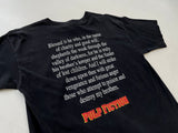 Vintage PulpFiction “Figure” T-shirt L Black