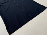 90s Vintage Polo RalphLauren Rayon Shirt XL Black